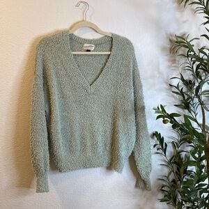 Cozy Seafoam Sweater Medium